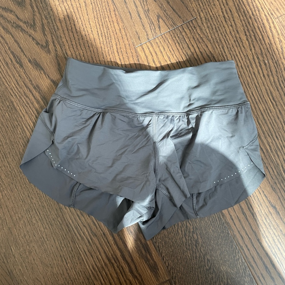 Lululemon grey shorts size 2